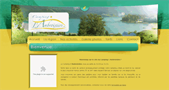 Desktop Screenshot of campinglambroisiere.com